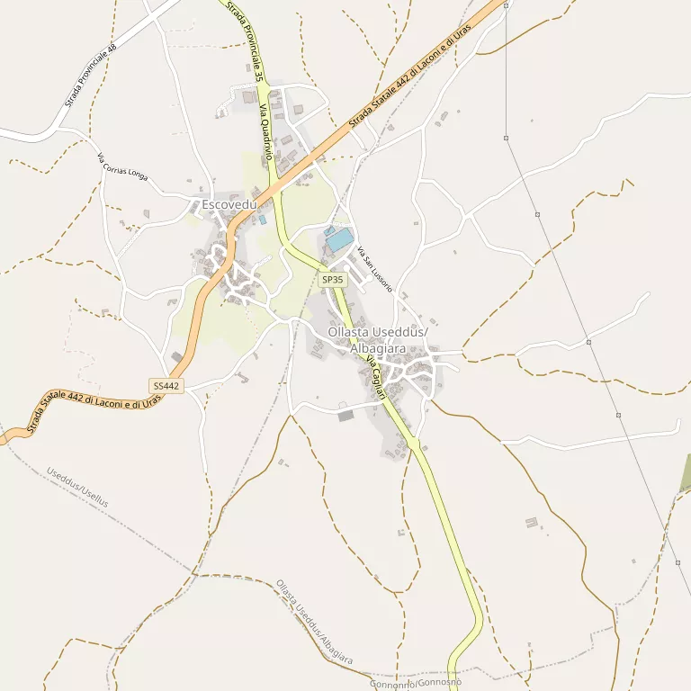 Mappa ALBAGIARA