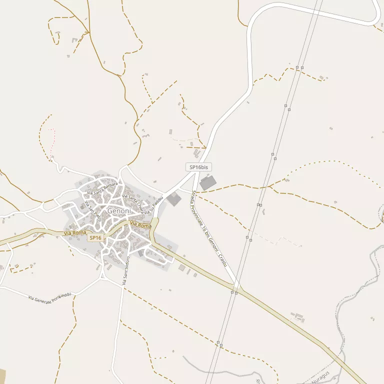 Mappa GENONI