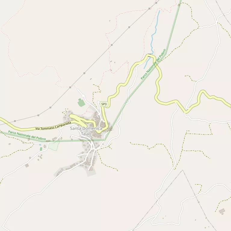 Mappa SANTA DOMENICA TALAO