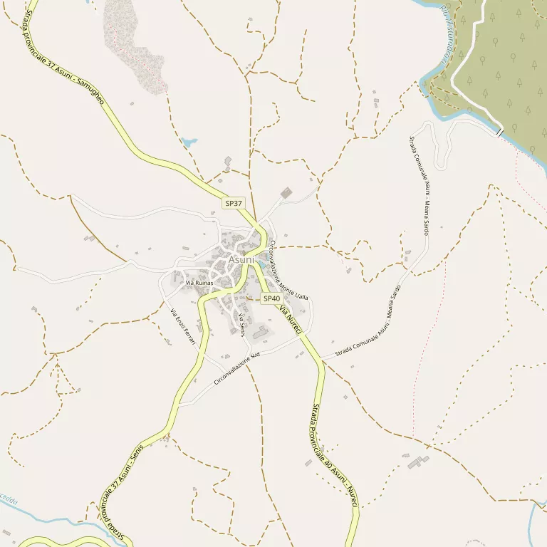 Mappa ASUNI