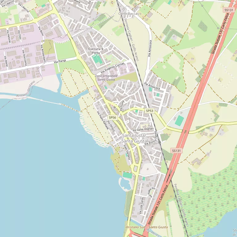 Mappa SANTA GIUSTA