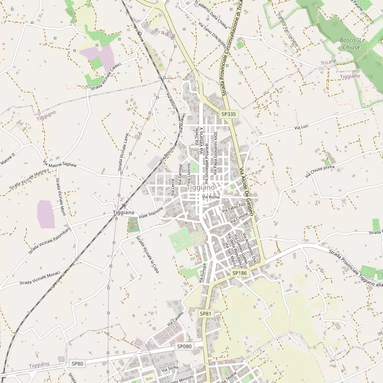 Mappa TIGGIANO