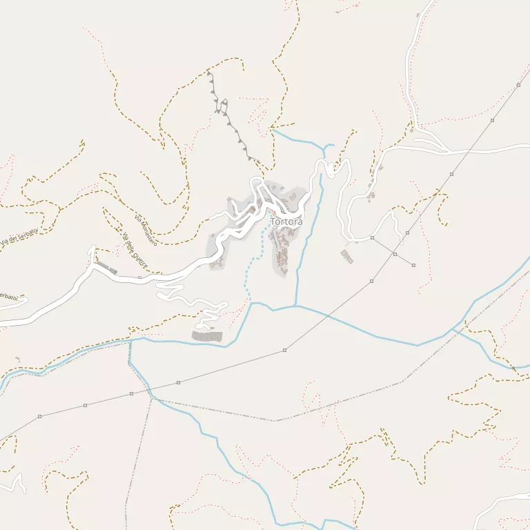 Mappa TORTORA