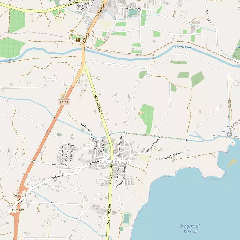 Mappa GIRASOLE