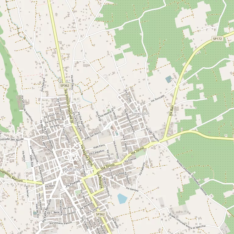 Mappa RUFFANO