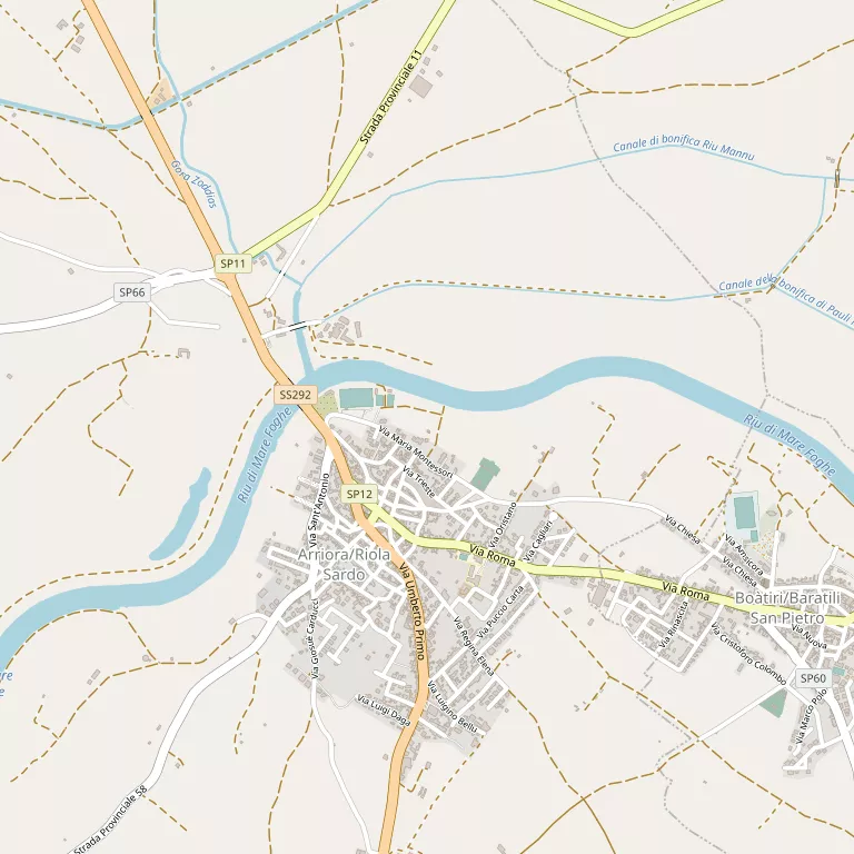 Mappa RIOLA SARDO