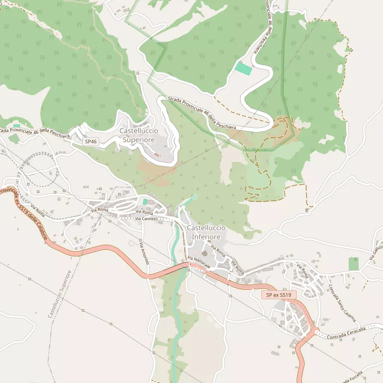 Mappa CASTELLUCCIO INFERIORE