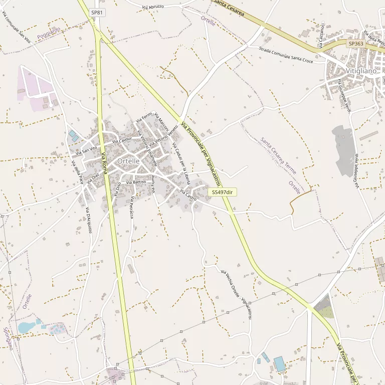 Mappa ORTELLE