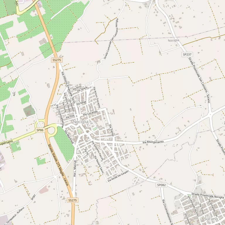 Mappa NOCIGLIA
