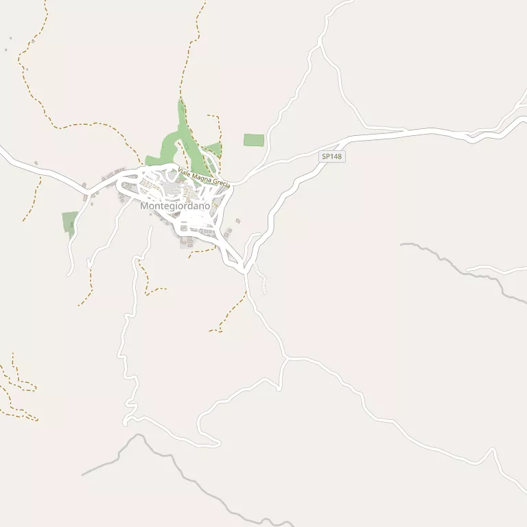Mappa MONTEGIORDANO