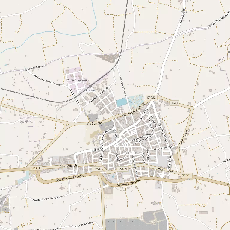Mappa ALEZIO