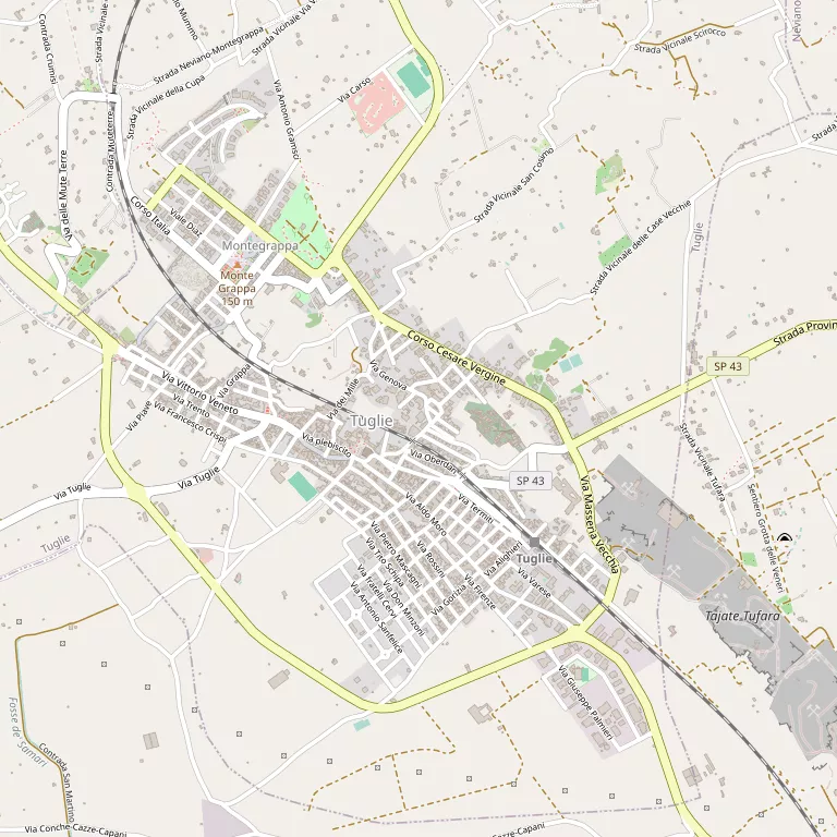 Mappa TUGLIE