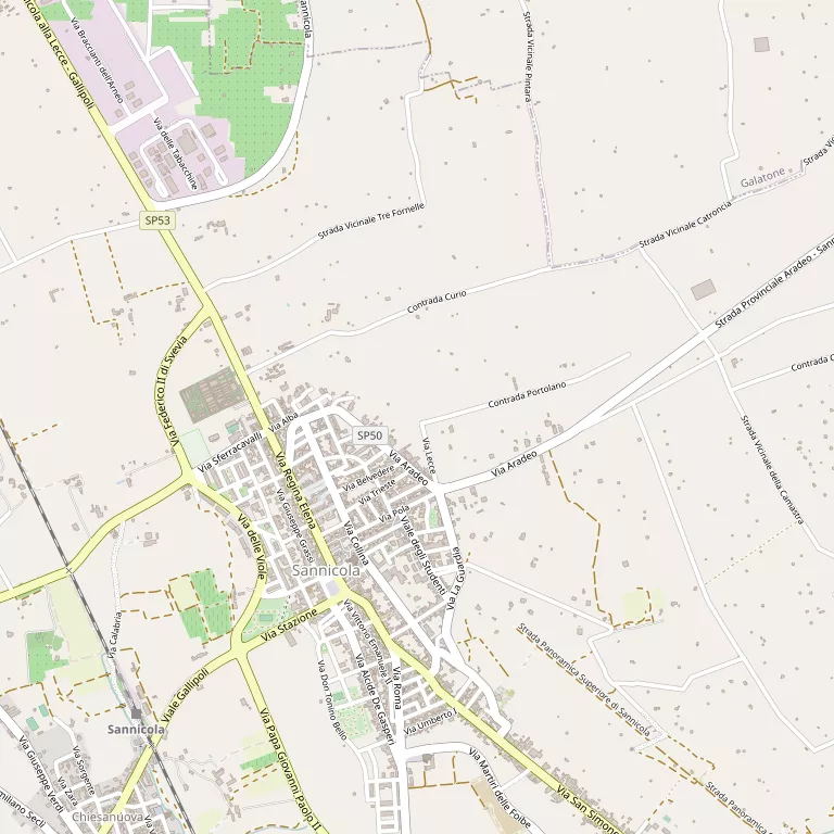 Mappa SANNICOLA