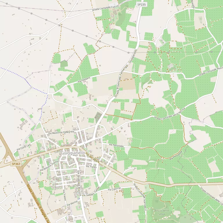 Mappa GIUGGIANELLO