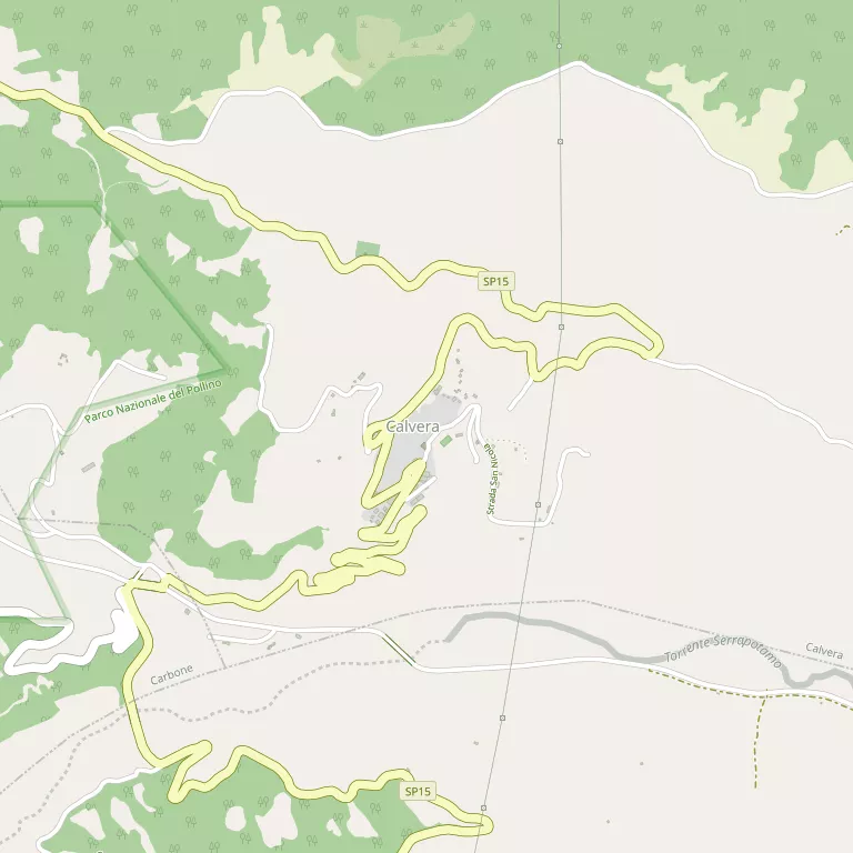 Mappa CALVERA