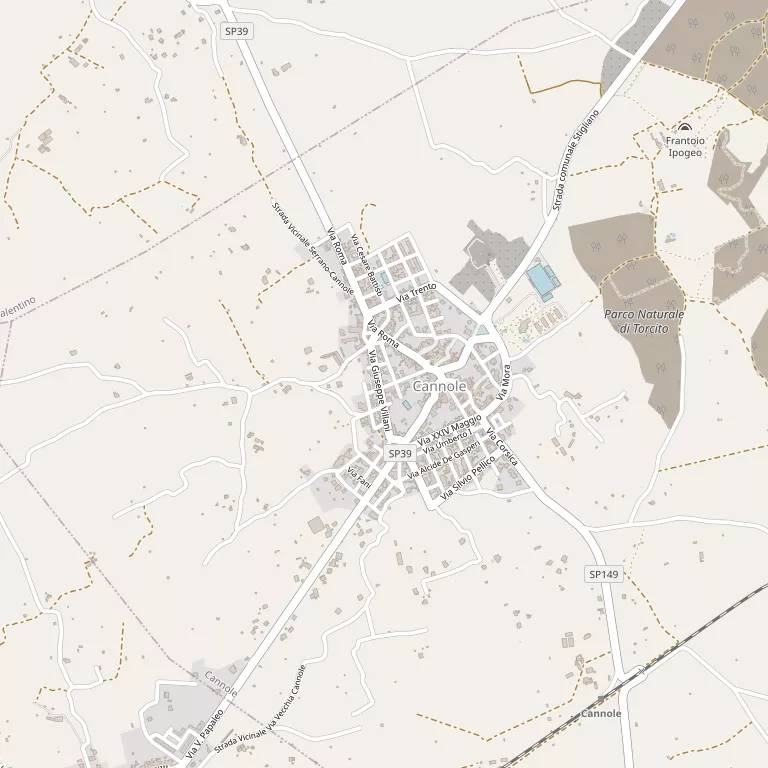 Mappa CANNOLE