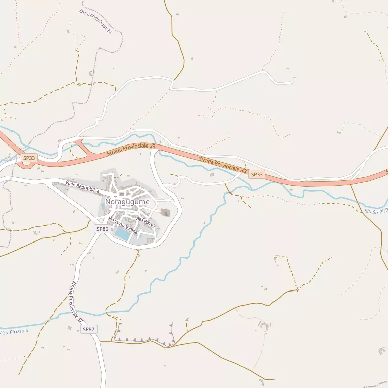 Mappa NORAGUGUME