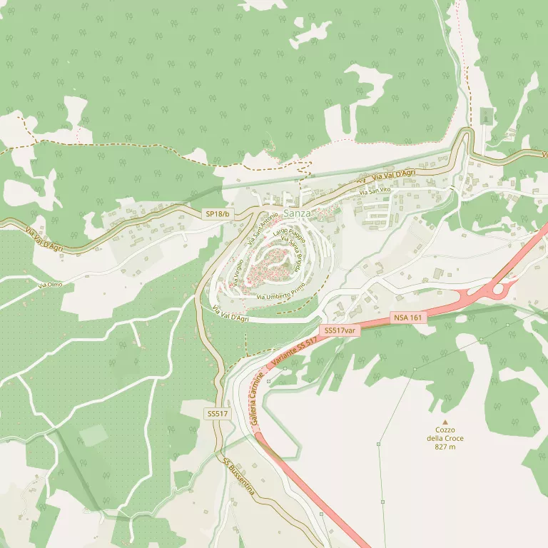 Mappa SANZA