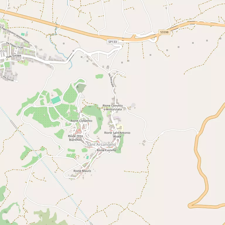 Mappa SANT'ARCANGELO