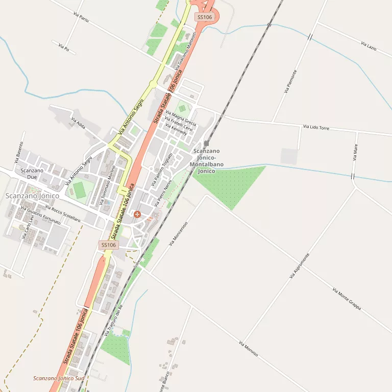 Mappa SCANZANO JONICO