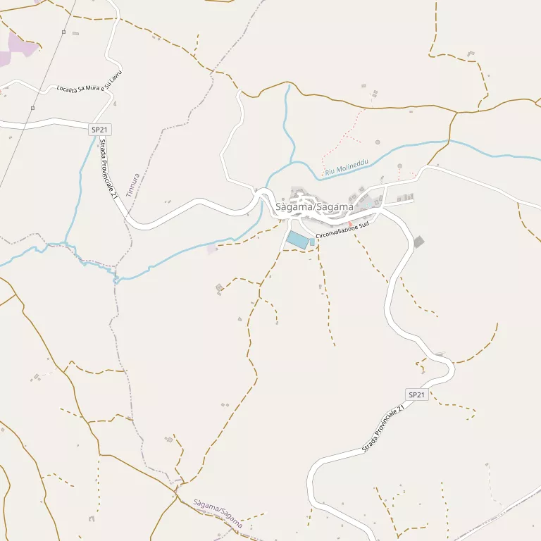 Mappa SAGAMA
