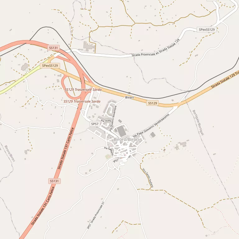 Mappa BIRORI
