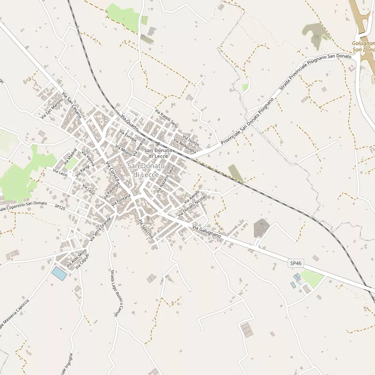 Mappa SAN DONATO DI LECCE