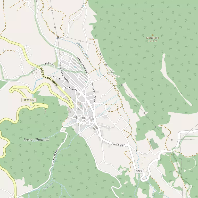 Mappa TRAMUTOLA