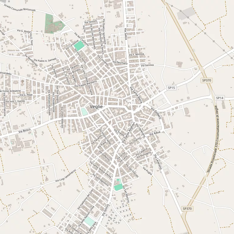Mappa VEGLIE