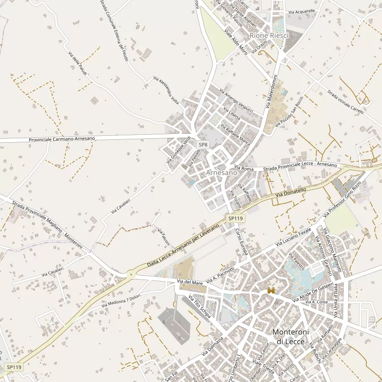 Mappa ARNESANO