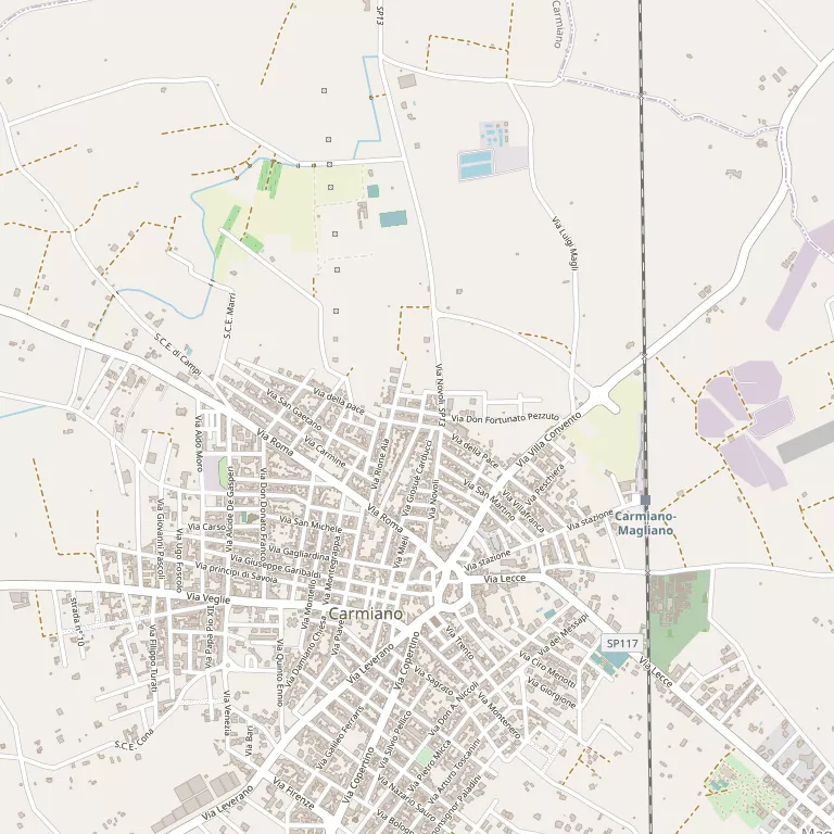 Mappa CARMIANO