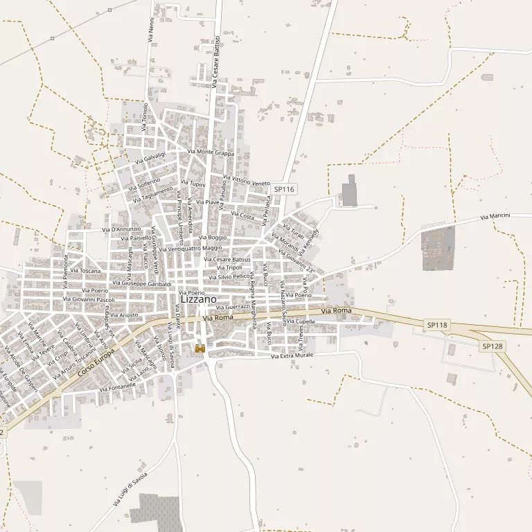 Mappa LIZZANO