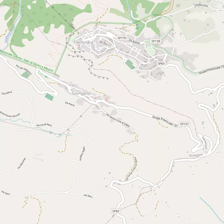 Mappa GIUNGANO