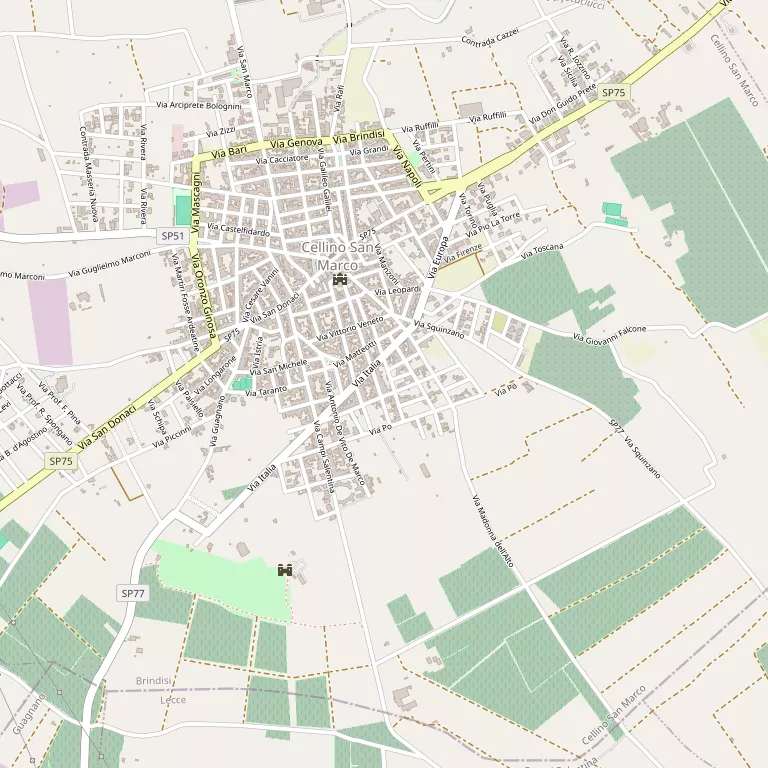Mappa CELLINO SAN MARCO