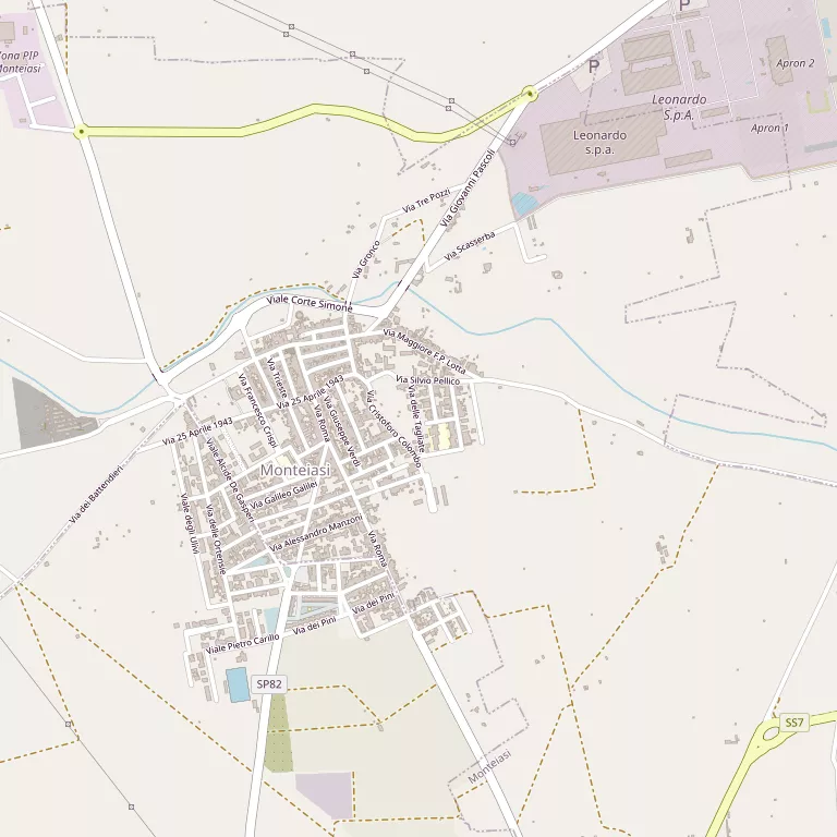 Mappa MONTEIASI