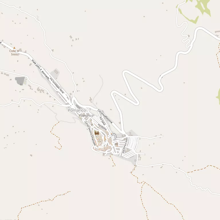 Mappa POMARICO