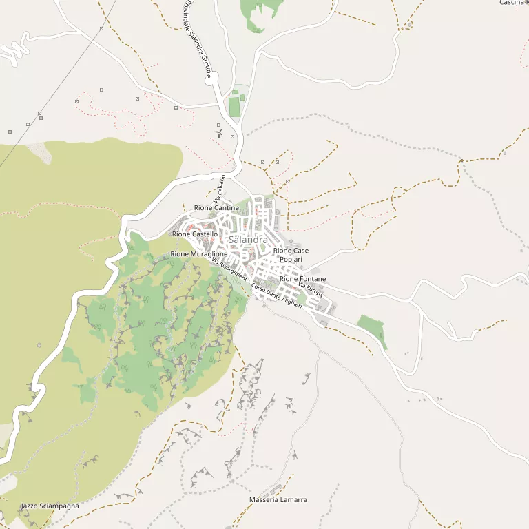 Mappa SALANDRA