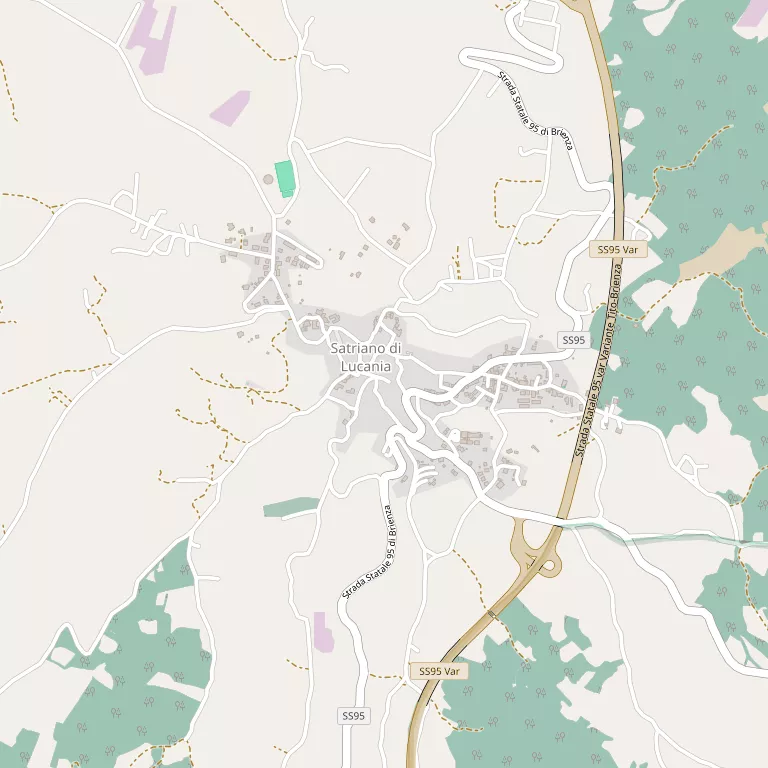 Mappa SATRIANO DI LUCANIA