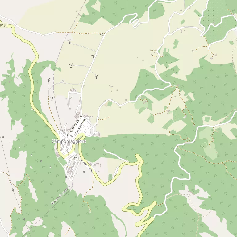 Mappa CAMPOMAGGIORE