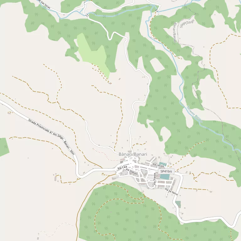 Mappa BANARI
