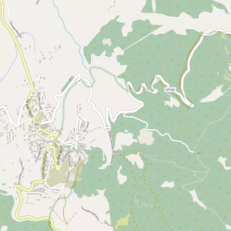 Mappa PIGNOLA