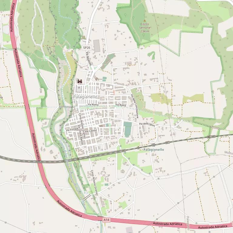 Mappa PALAGIANELLO