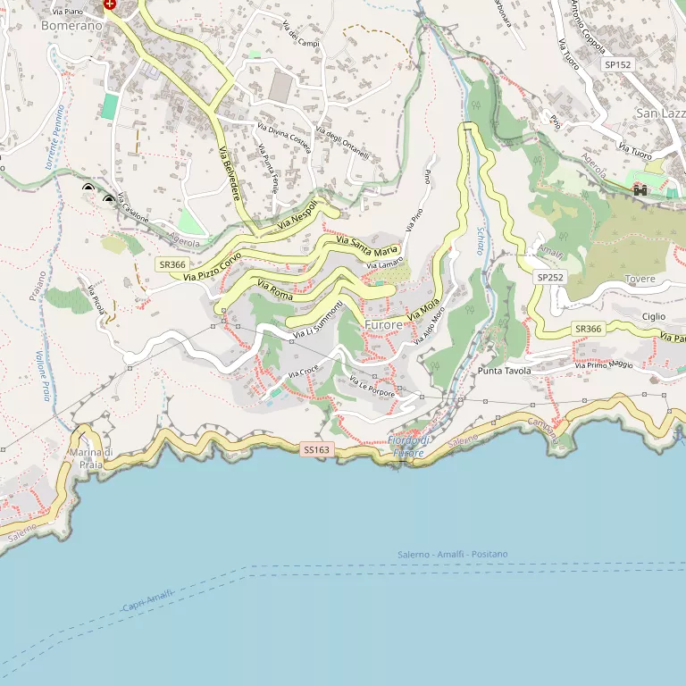 Mappa FURORE