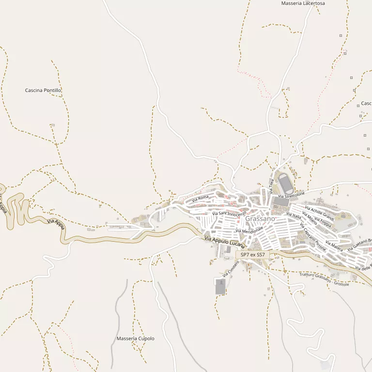 Mappa GRASSANO