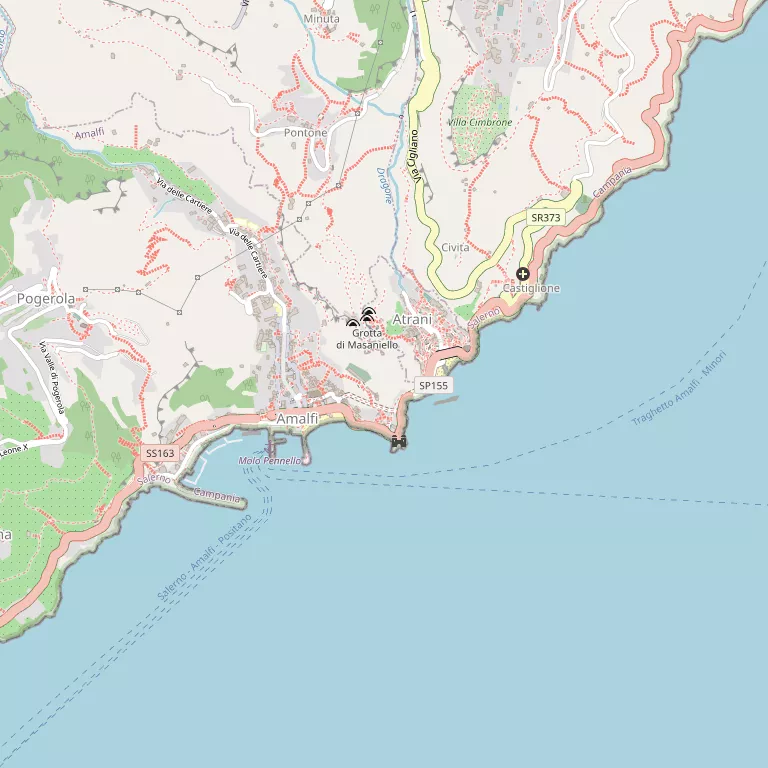 Mappa ATRANI