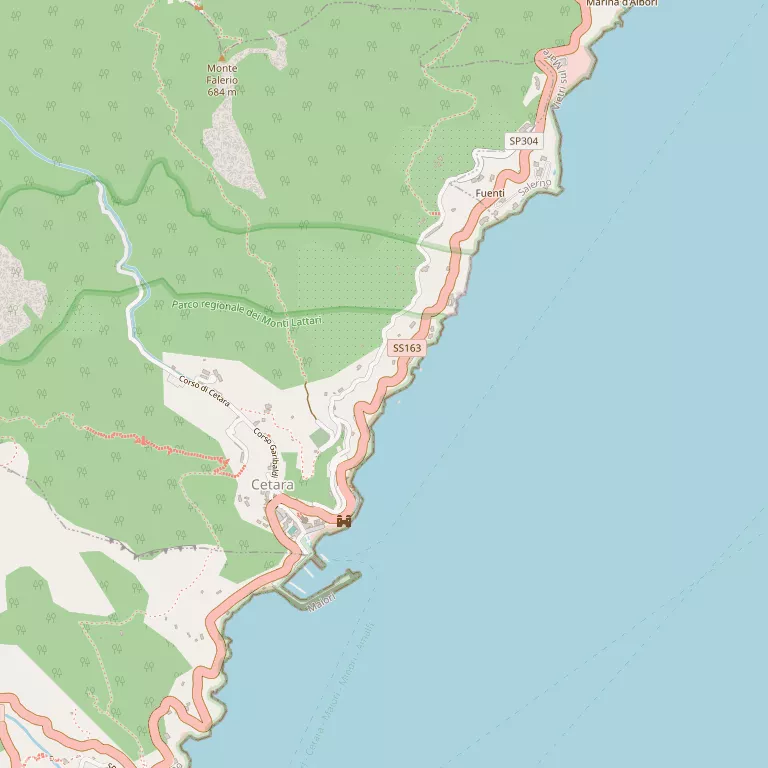 Mappa CETARA