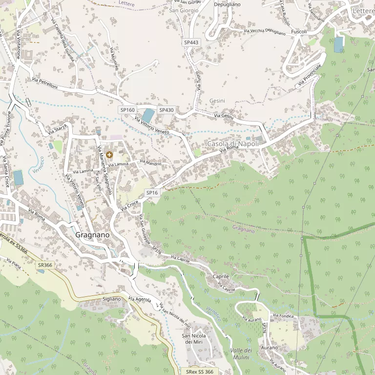 Mappa CASOLA DI NAPOLI