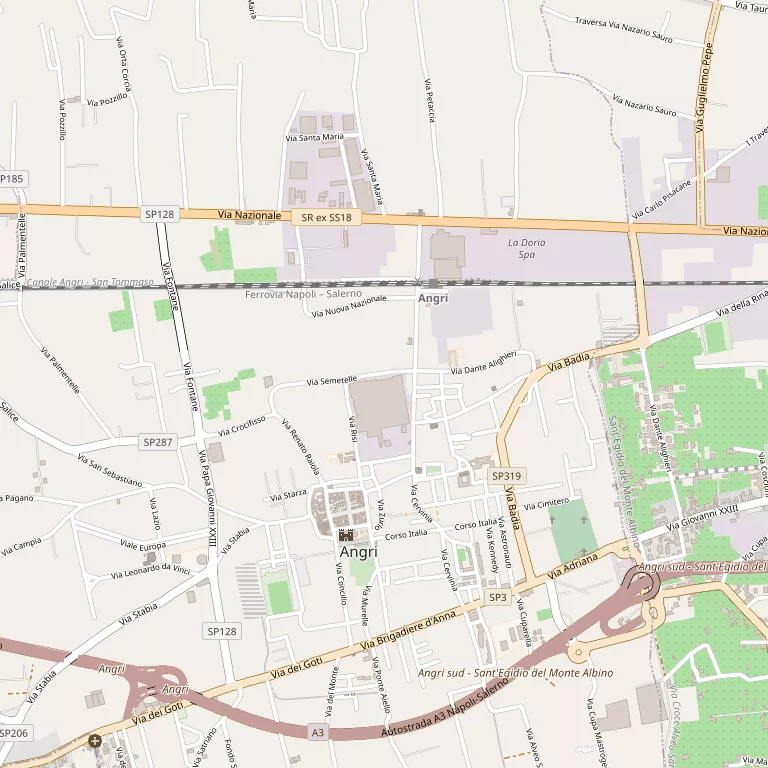 Mappa ANGRI