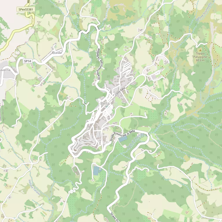 Mappa BELLA