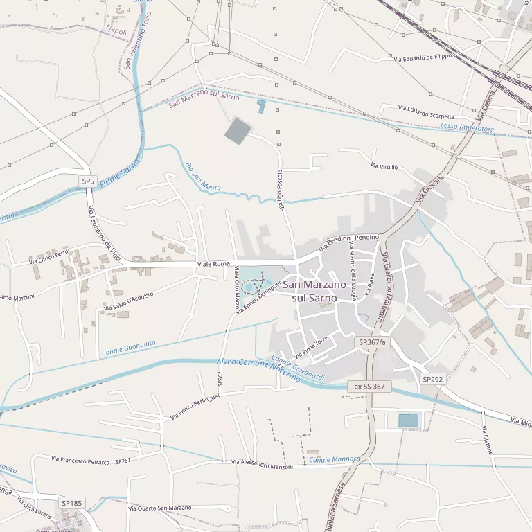 Mappa SAN MARZANO SUL SARNO